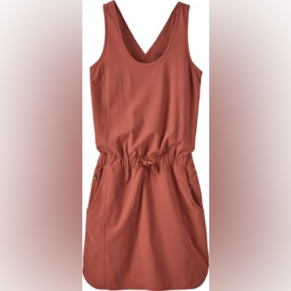 NWT Patagonia Fleetwith Dress, Spanish Red, M